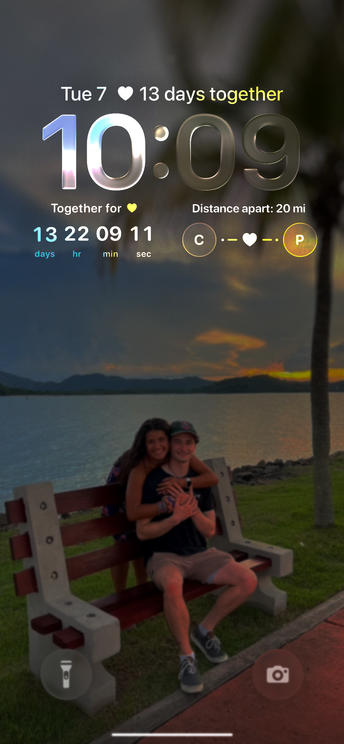 Den lock screen widgets preview